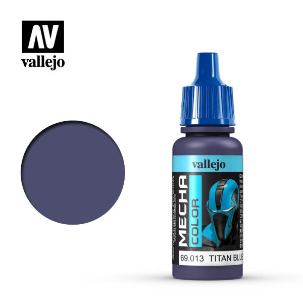 Vallejo - Mecha Color Airbrush Paints - Titan Blue