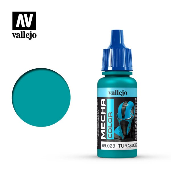Vallejo - Mecha Color Airbrush Paints - Turquoise