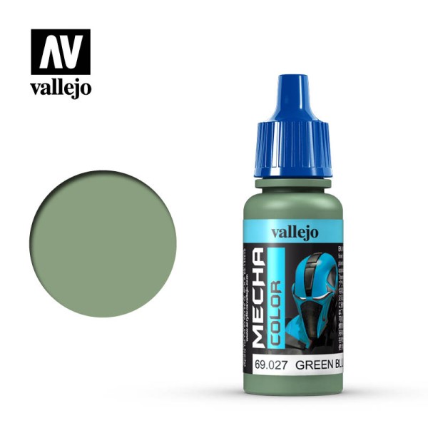 Vallejo - Mecha Color Airbrush Paints - Green Blue