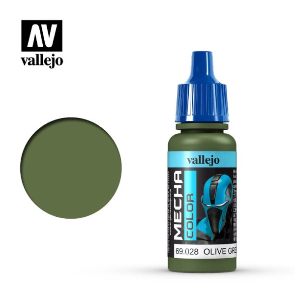 Vallejo - Mecha Color Airbrush Paints - Olive Green