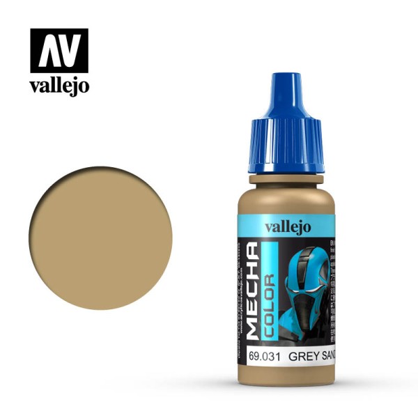 Vallejo - Mecha Color Airbrush Paints - Grey Sand