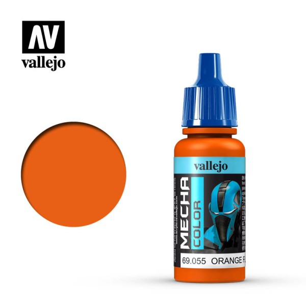 Vallejo - Mecha Color Airbrush Paints - Orange Fluorescent