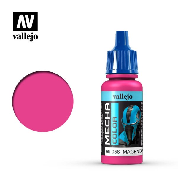 Vallejo - Mecha Color Airbrush Paints - Magenta Fluorescent