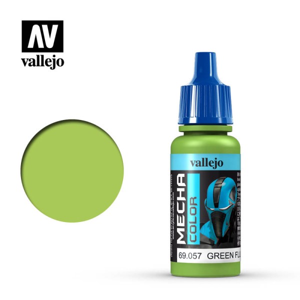 Vallejo - Mecha Color Airbrush Paints - Green Fluorescent