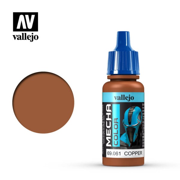 Vallejo - Mecha Color Airbrush Paints - Copper