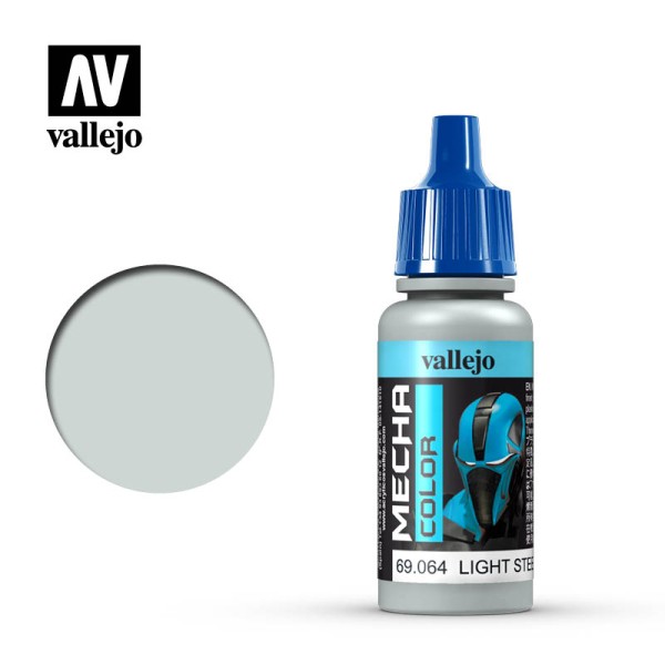 Vallejo - Mecha Color Airbrush Paints - Light Steel
