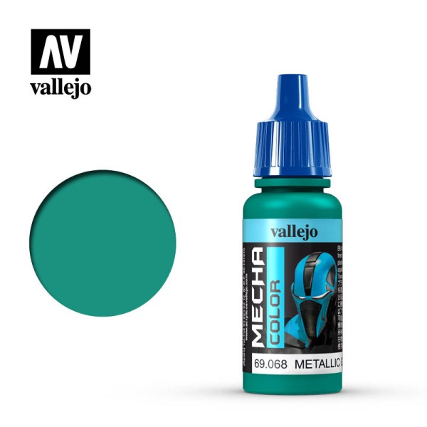 Vallejo - Mecha Color Airbrush Paints - Metallic Green