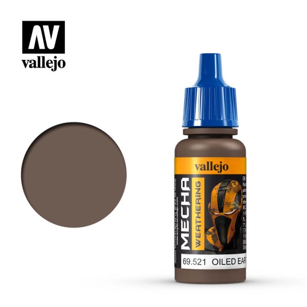 Vallejo - Mecha Color Airbrush Paints - Oiled Earth Wash
