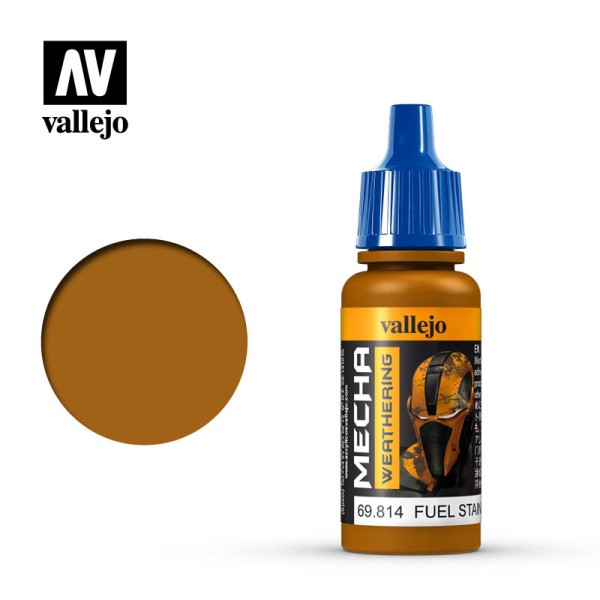 Vallejo - Mecha Color Airbrush Paints - Fuel Stains (Gloss)
