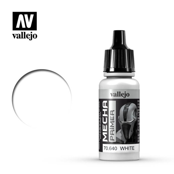 Vallejo - Mecha Color Airbrush Paints - Mecha White Primer