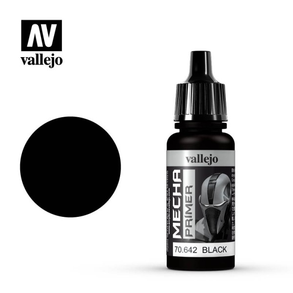 Vallejo - Mecha Color Airbrush Paints - Mecha Black Primer