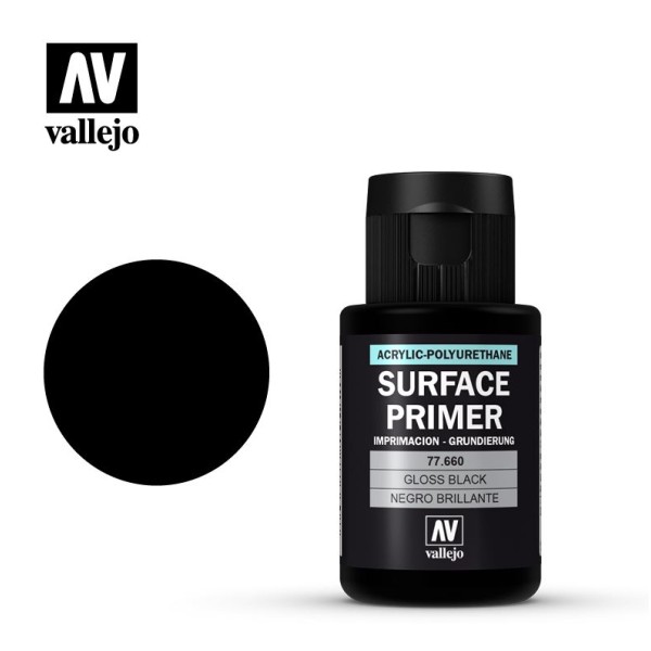 Vallejo - Metal Colors - Gloss Black Surface Primer