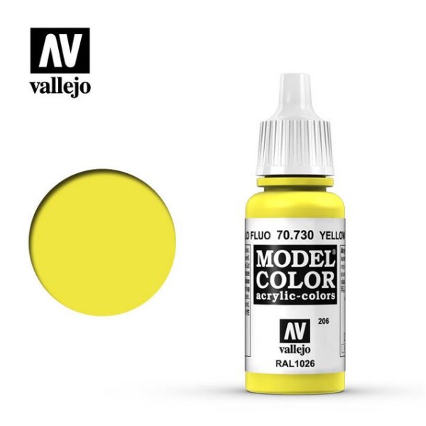 Vallejo - Model Color - Fluorescent Yellow 17ml