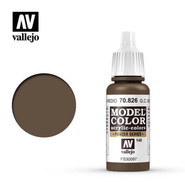 Vallejo - Model Color - German Cam Medium Brown 17ml