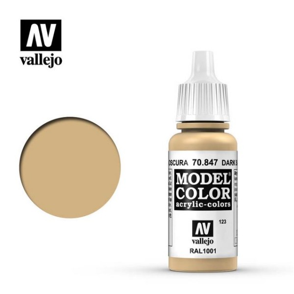 Vallejo - Model Color - Dark Sand 17ml