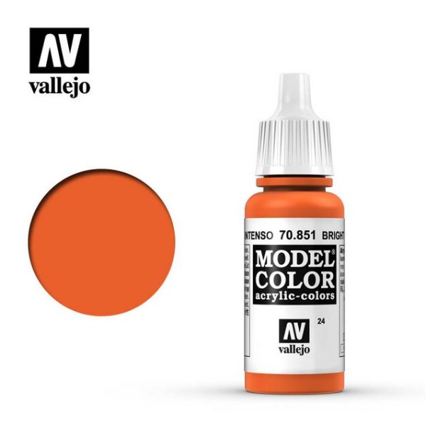 Vallejo - Model Color - Bright Orange 17ml