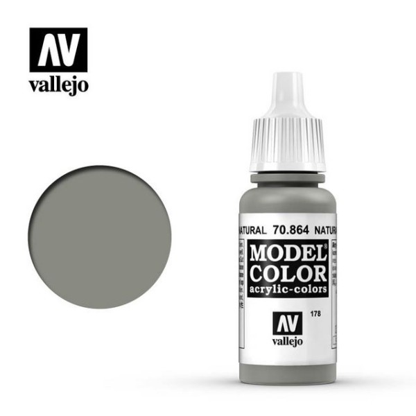 Vallejo - Model Color - Metallic - Natural Steel 17ml