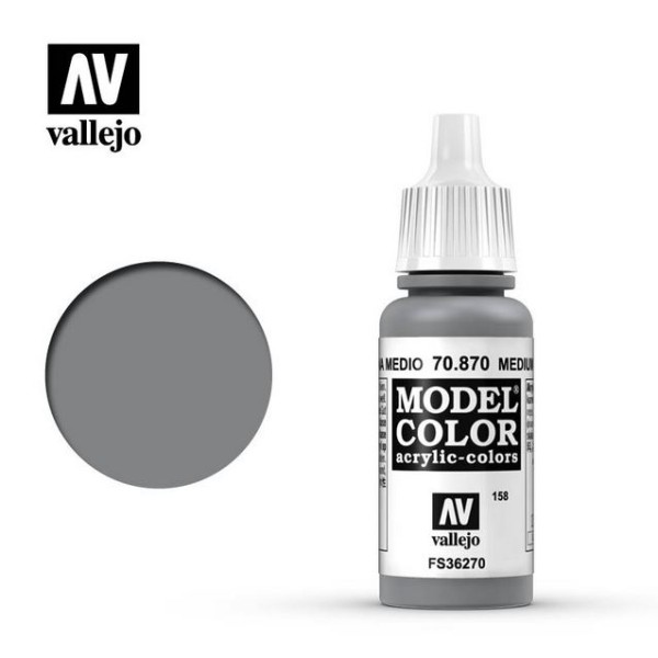 Vallejo - Model Color - Medium Sea Grey 17ml