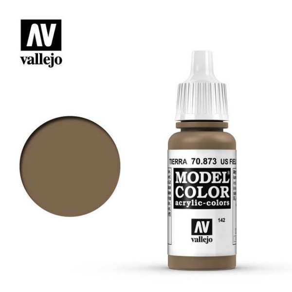 Vallejo - Model Color - Us Field Drab 17ml