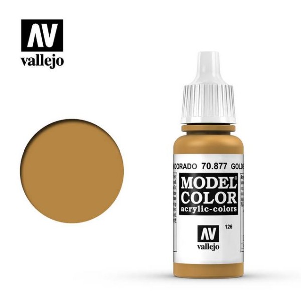 Vallejo - Model Color - Goldbrown 17ml
