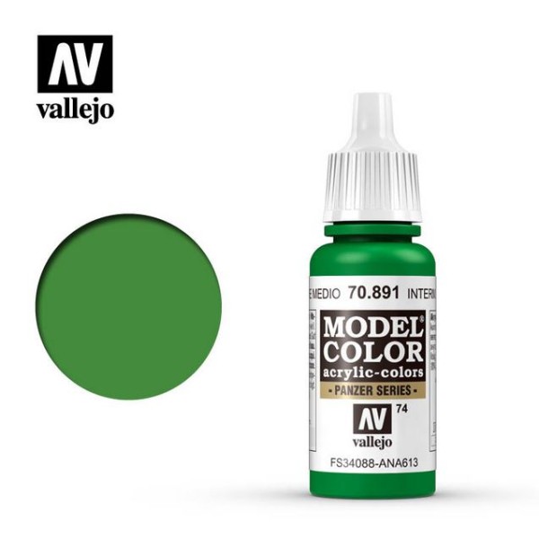 Vallejo - Model Color - Intermediate Green 17ml