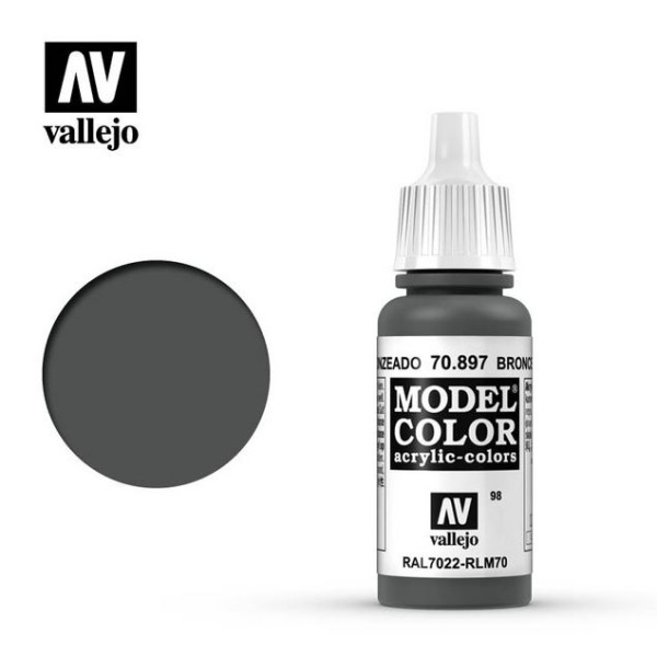 Vallejo - Model Color - Bronze Green 17ml
