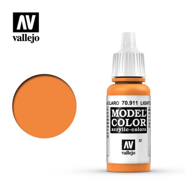 Vallejo - Model Color - Light Orange 17ml