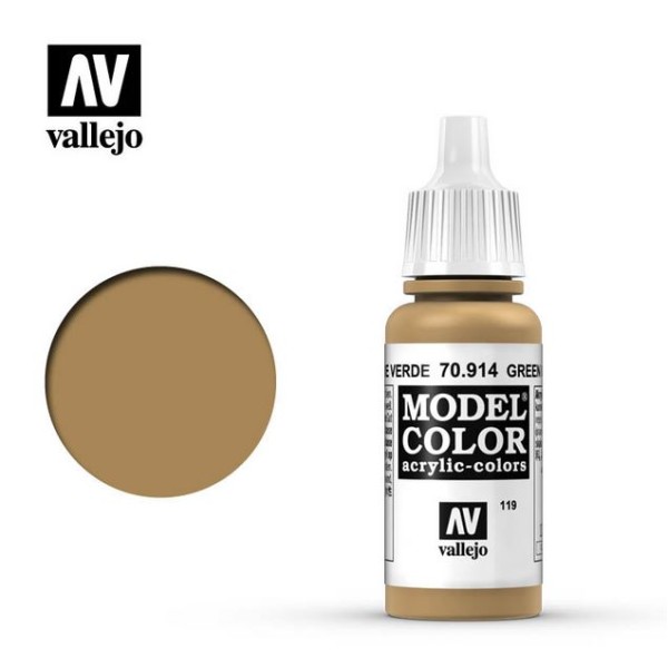 Vallejo - Model Color - Green Ochre 17ml