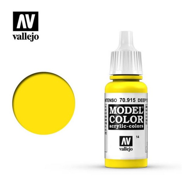 Vallejo - Model Color - Deep Yellow 17ml