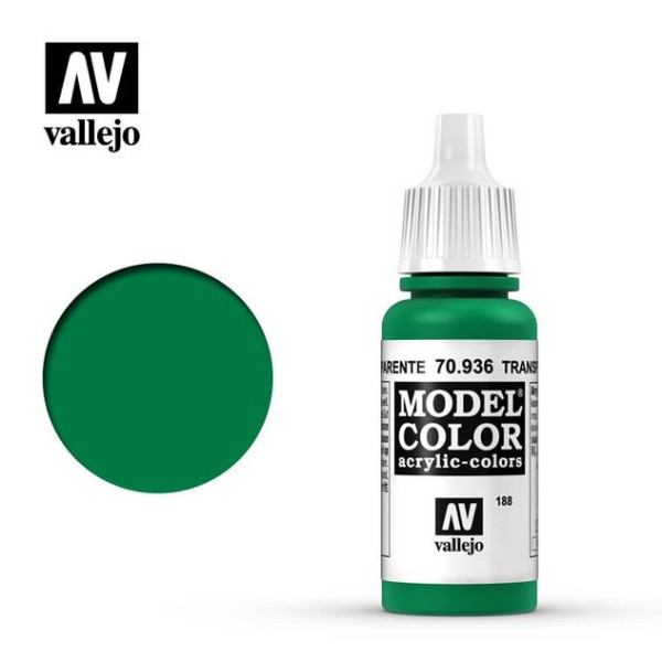 Vallejo - Model Color - Transparent Green 17ml