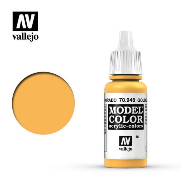 Vallejo - Model Color - Golden Yellow 17ml