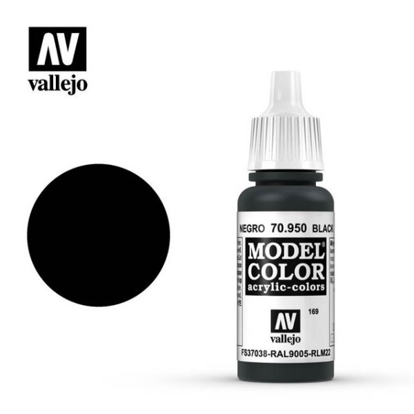 Vallejo - Model Color - Black 17ml