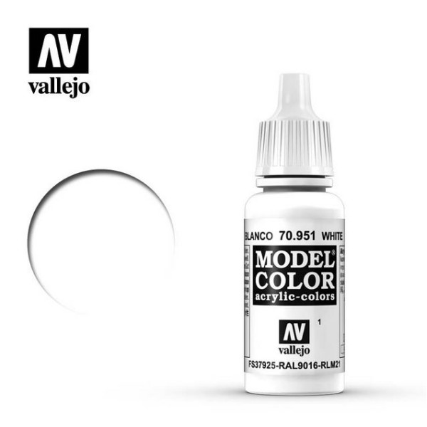 Vallejo - Model Color - White 17ml