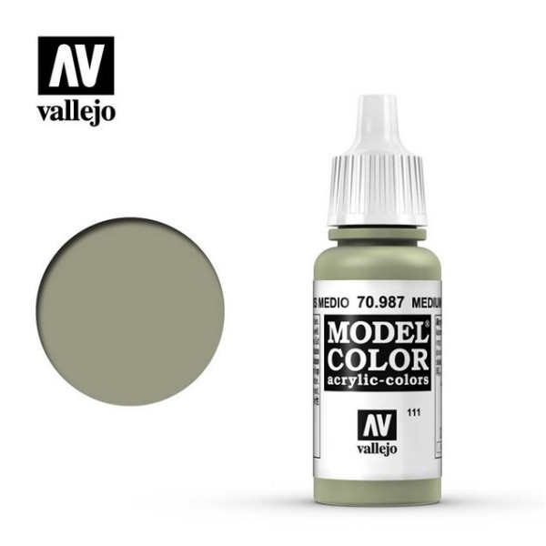 Vallejo - Model Color - Medium Grey 17ml