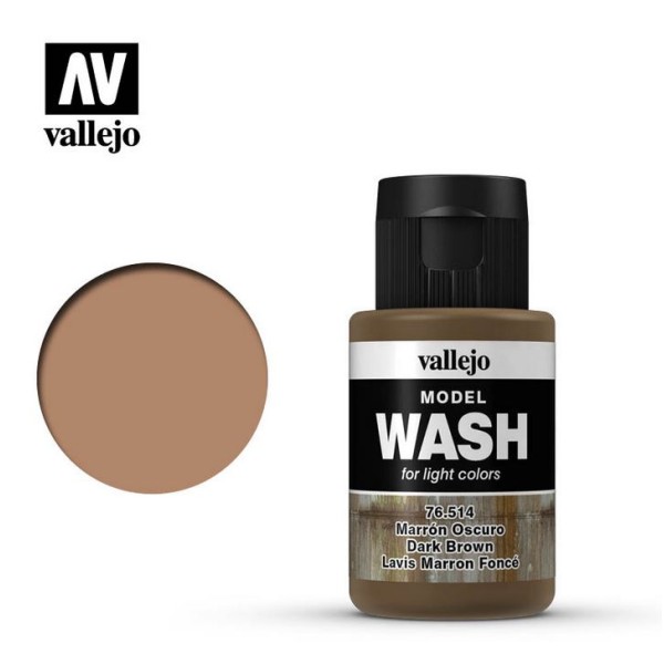 Vallejo - Model Wash - Dark Brown