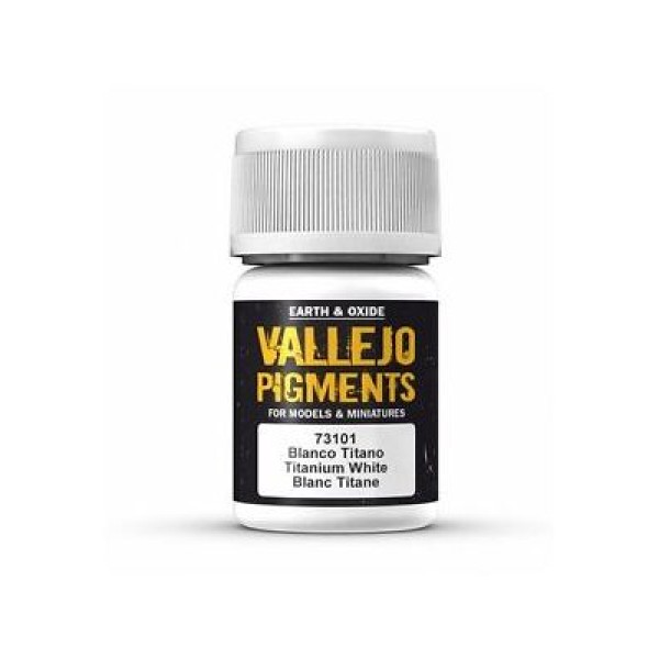 Vallejo - Weathering Pigments - Titanium White 30ml