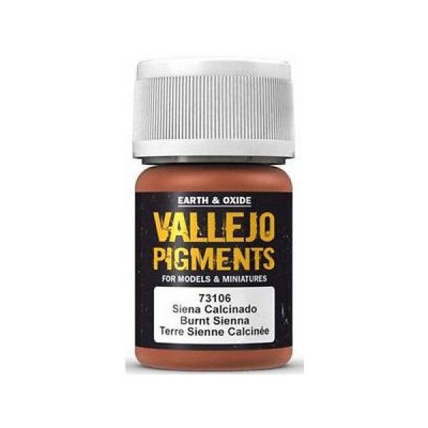 Vallejo - Weathering Pigments - Burnt Sienna 30ml