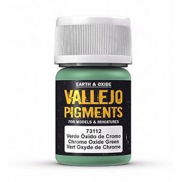 Vallejo - Weathering Pigments - Chrome Oxide Green 30ml