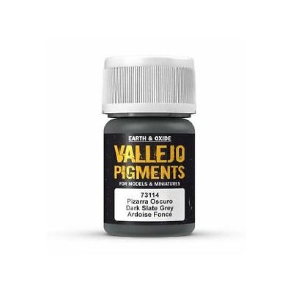 Vallejo - Weathering Pigments - Dark Slate Grey 30ml
