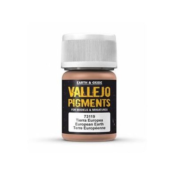 Vallejo - Weathering Pigments - European Earth 30ml