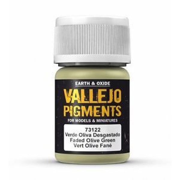 Vallejo - Weathering Pigments - Faded Olive Green 30ml