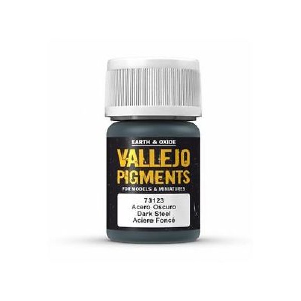 Vallejo - Weathering Pigments - Dark Steel 30ml