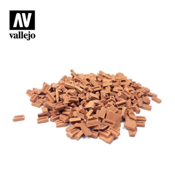 Vallejo Scenic Accessories - Coloured Bricks 