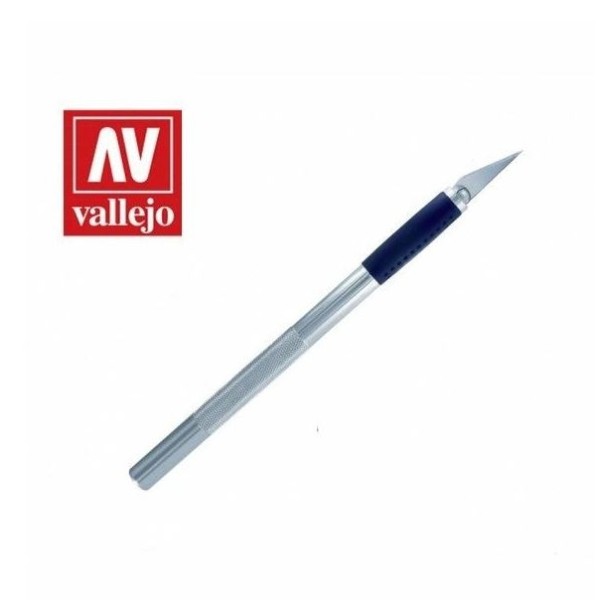 Vallejo - Tools - Soft Grip Craft Knife no.1 with #11 Blade