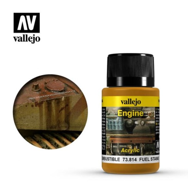 Vallejo - Weathering Effects - Fuel Stains 40ml