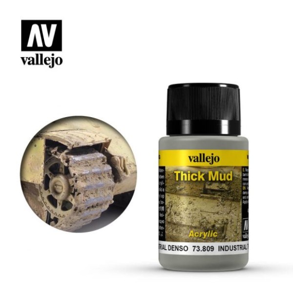Vallejo - Weathering Effects - Industrial Thick Mud 40ml