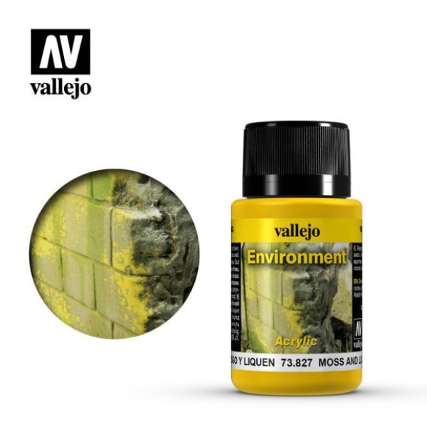 Vallejo - Weathering Effects - Moss and Lichen Effect 40ml