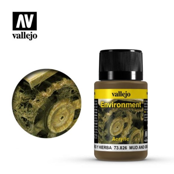 Vallejo - Weathering Effects - Mud and Grass Effect 40ml