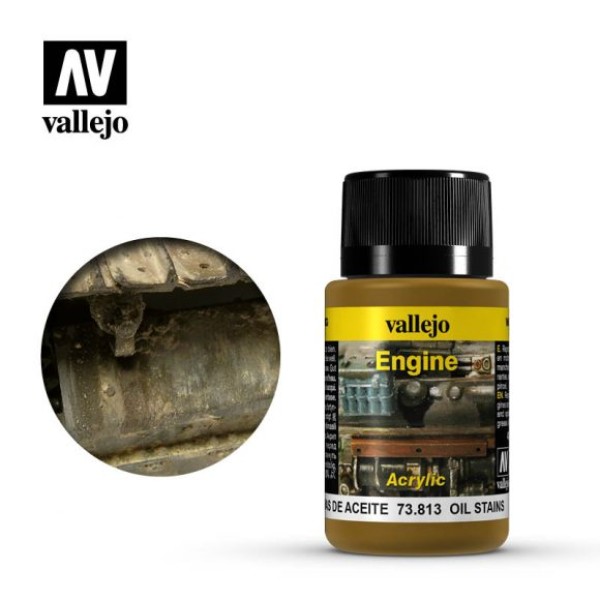 Vallejo - Weathering Effects - Oil Stains 40ml