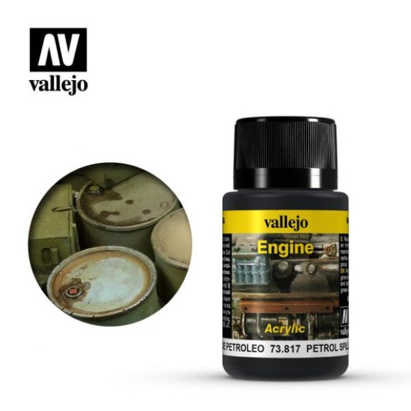 Vallejo - Weathering Effects - Petrol Spills 40ml